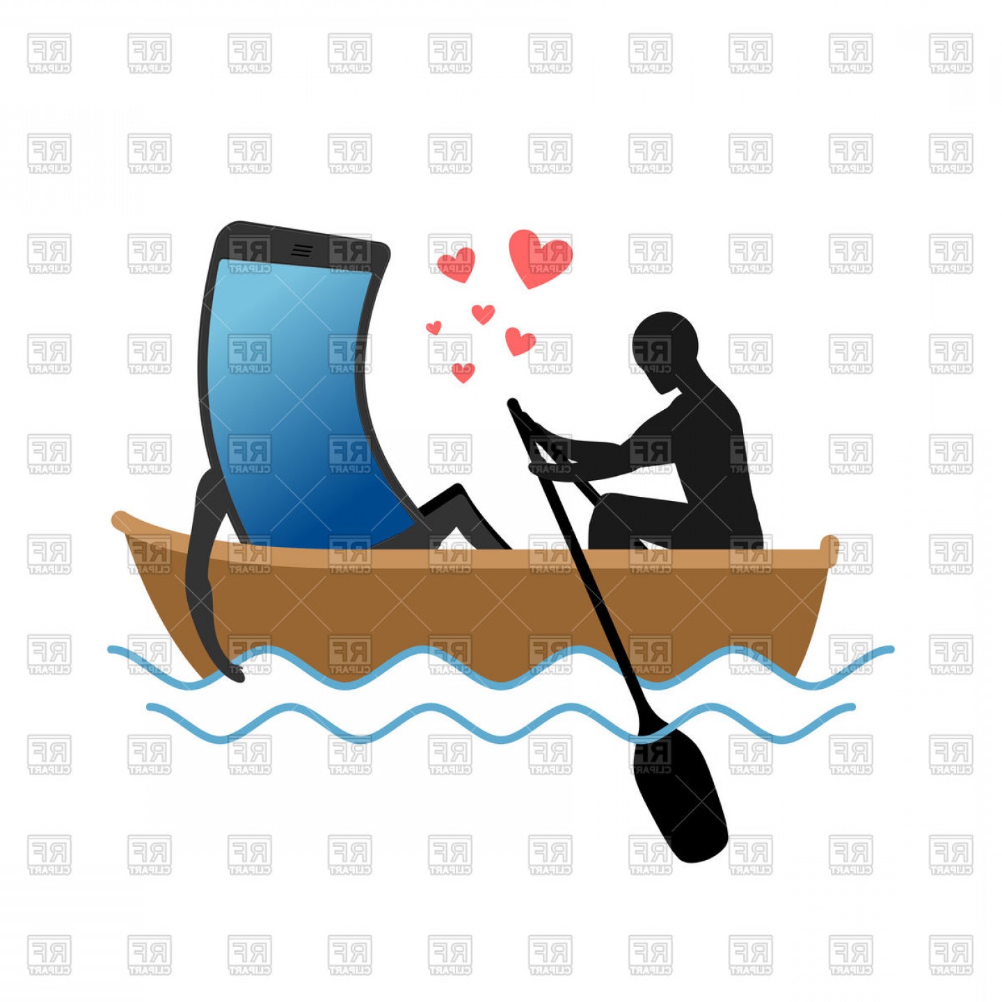 1440x1440 Boat Vector Catamart