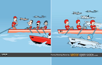 410x260 Rowing Vector Graphics To Download
