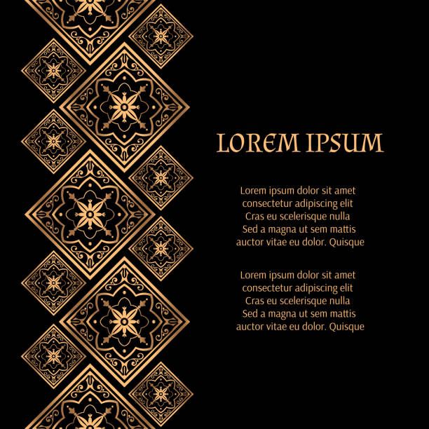 Luxury Background Vector Golden Royal Pattern Moroccan Tile 612x612 Luxury Background Vector Golden Royal Pattern Moroccan Tile