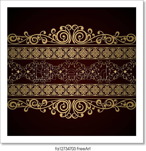 Free Art Print Of Royal Background Royal Vintage Damask Vector 561x581 Free Art Print Of Royal Background Royal Vintage Damask Vector