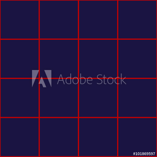 500x500 Red Grid Square Royal Blue Background Vector Illustration