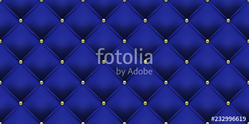 500x250 Royal Blue Background With Gold Buttons Vector Leather Or Velvet
