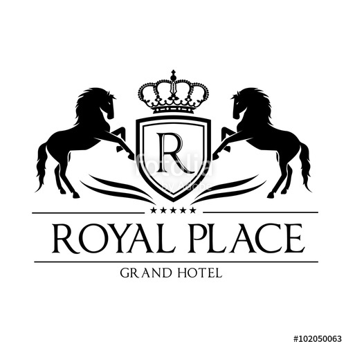 500x500 King Royal,crest Logo,lion Logo,king Logo,crown Logo,vector Logo