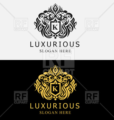 380x400 Luxurious Royal Crest Emblem Vector Image Of Icons And Emblems