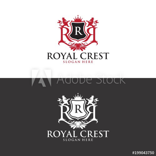 500x500 Royal Crest Logo In Vector