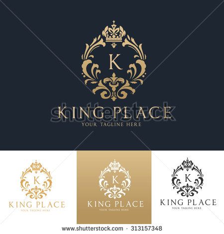 450x470 King Place,boutique Brand,real Estate,property,royalty,crown Logo