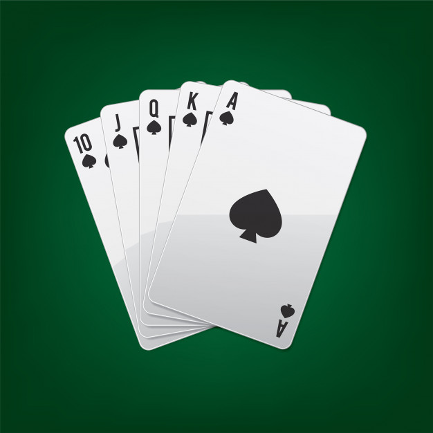 626x626 Playing Cards Royal Flush Vector Premium Download