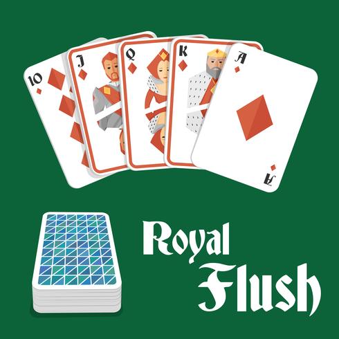 490x490 Poker Hand Royal Flush