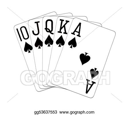 450x402 Rotate Resize Tool Casino Clipart Royal Flush