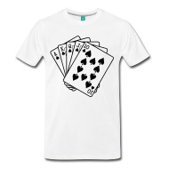 190x190 Royal Flush Hd Vector Men's Premium T Shirt Spreadshirt