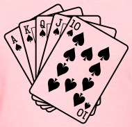 190x183 Royal Flush Hd Vector Women's T Shirt Spreadshirt