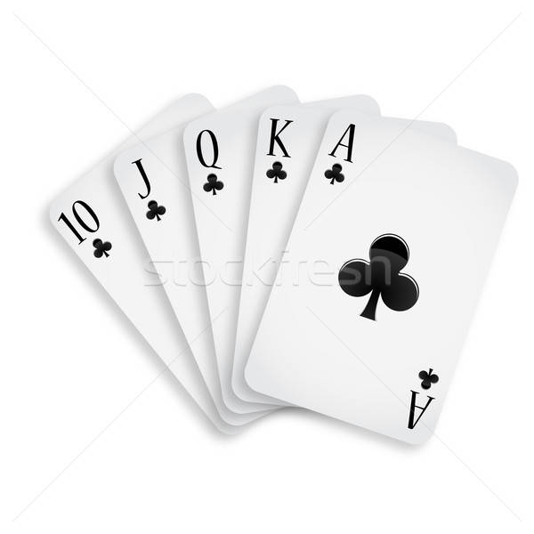 600x600 Royal Flush Vector Illustration Laschon Robert Paul