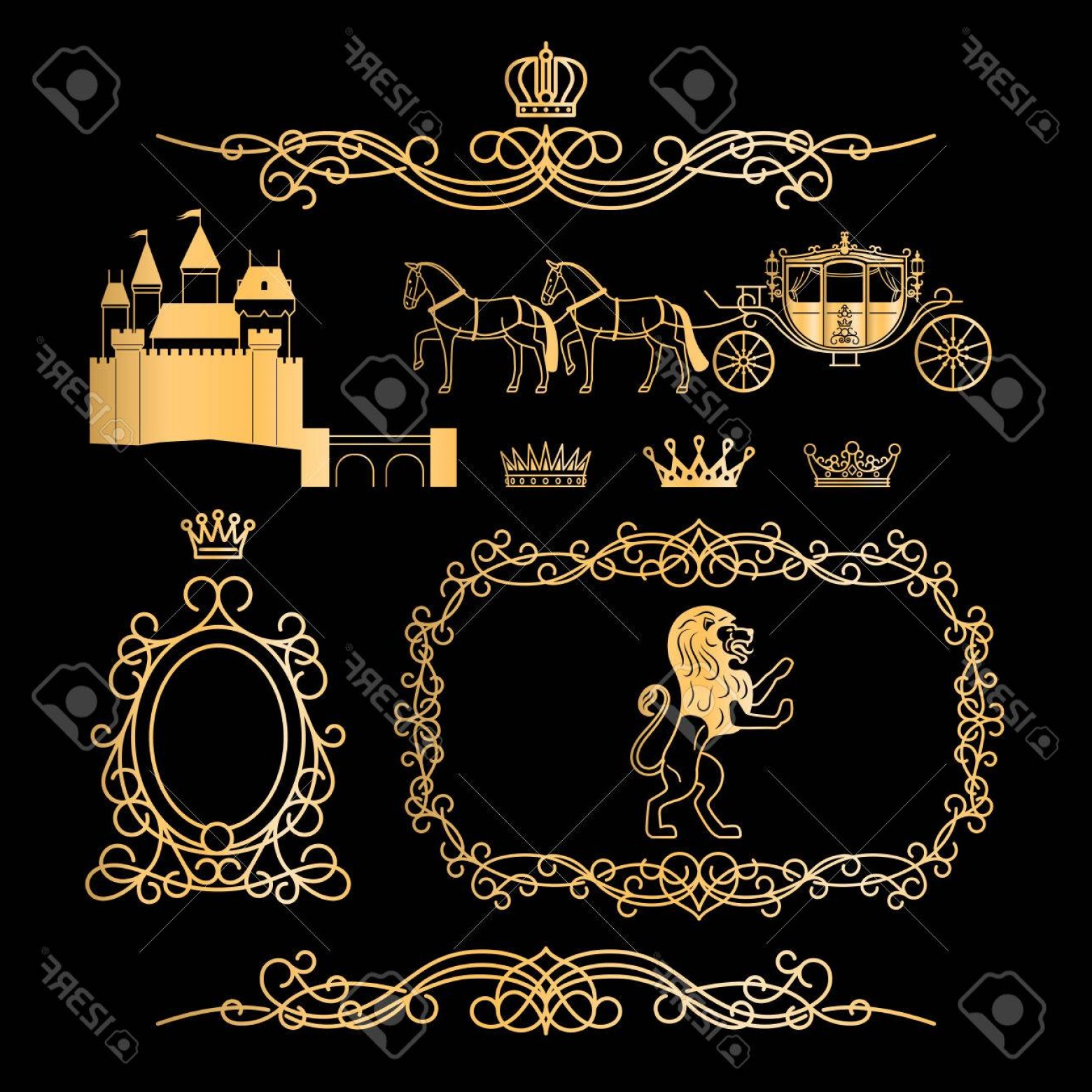 Royal Princess Frame Vector Catchsplace 1560x1560 Royal Princess Frame Vector Catchsplace