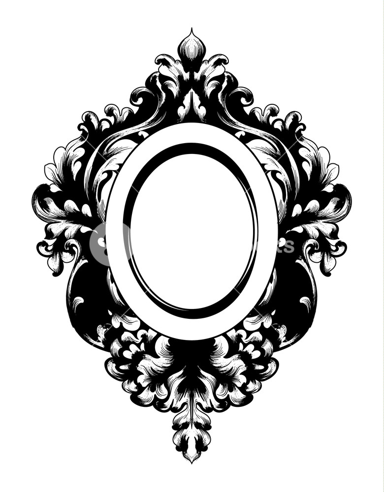 Vintage Baroque Mirror Frame Vector French Luxury Rich Intricate 780x1000 Vintage Baroque Mirror Frame Vector French Luxury Rich Intricate