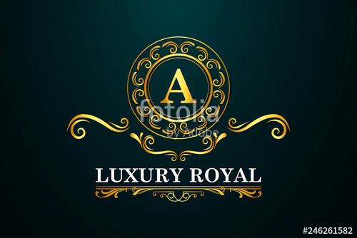 500x334 Luxury, Royal And Elegant Logo Vector Design Stock Image