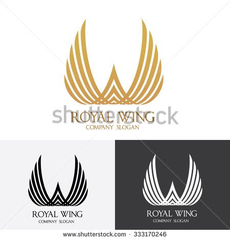 450x470 Royal Wing, Wing Logo,royal Logo,vector Logo Template