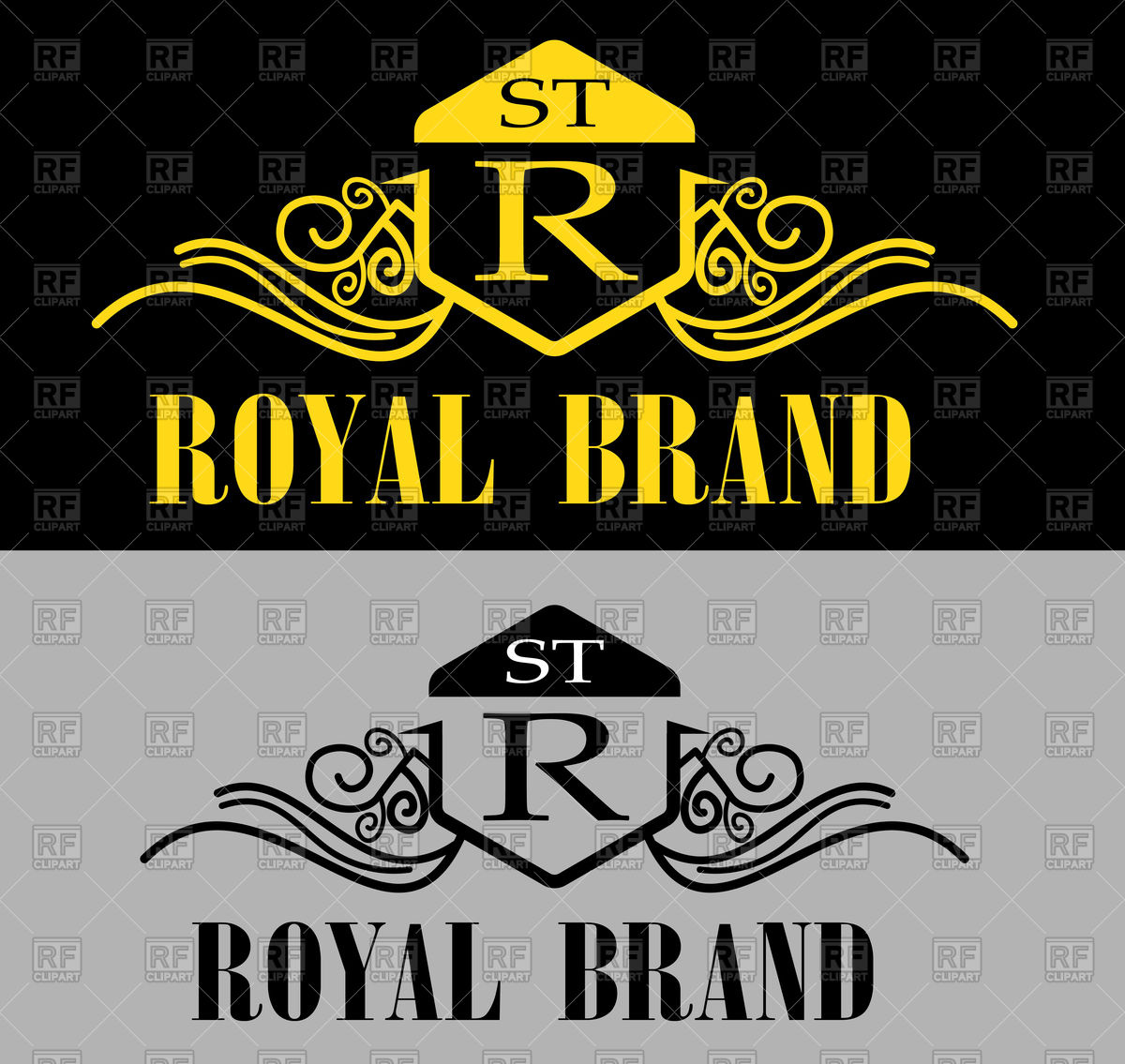 1200x1135 Royal Logo Vector Image Of Icons And Emblems Shahidstco