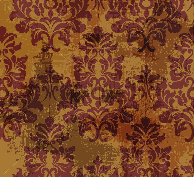 623x570 Vintage Ornament Pattern Vector Baroque Rococo Texture Luxury