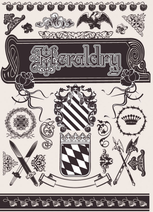 600x833 Royal Vector Elements Of European Classical Material Free