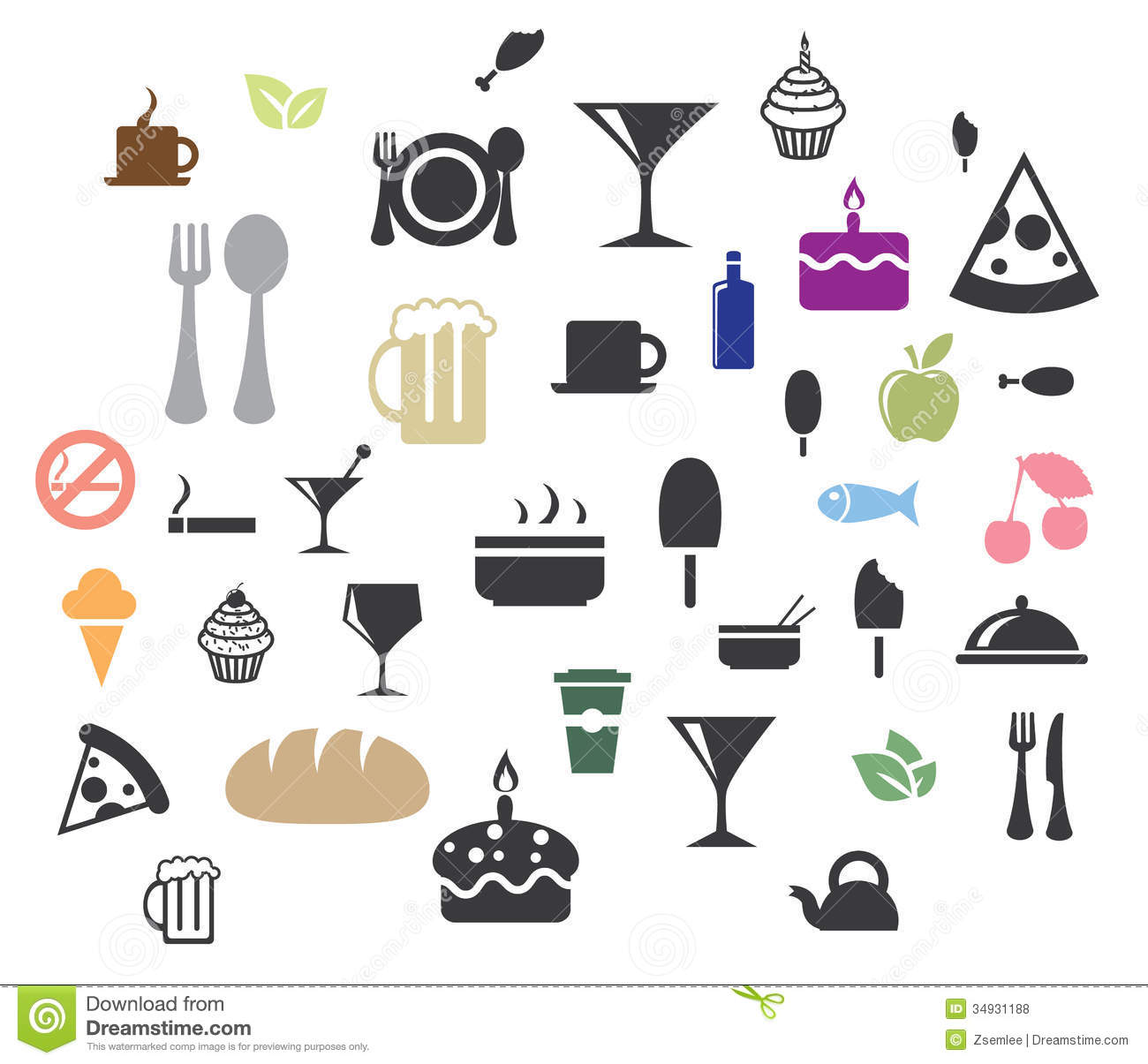 1300x1205 Food Icon Vector