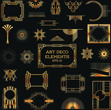 370x368 Art Nouveau Design Elements Free Vector Download