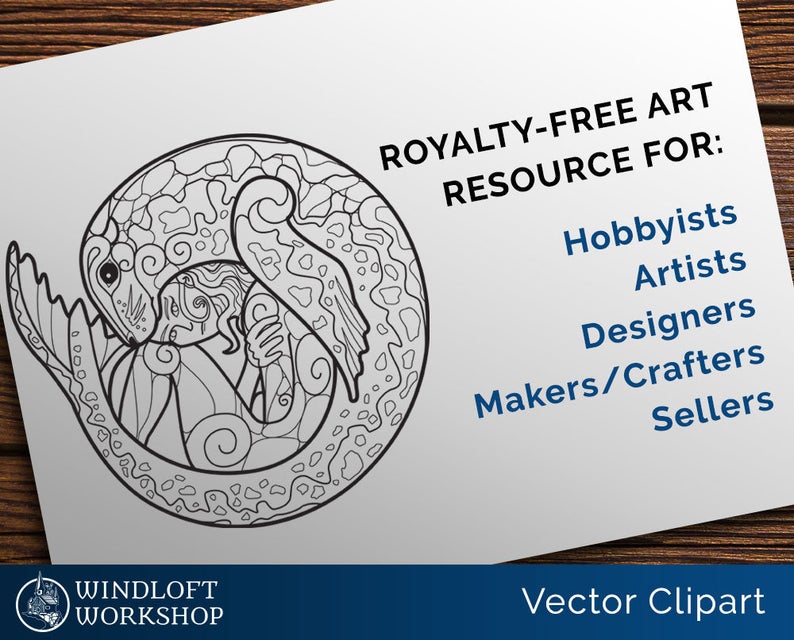 794x640 Selkie Vector Art Fantasy Clipart Silkie Celtic Seal Etsy