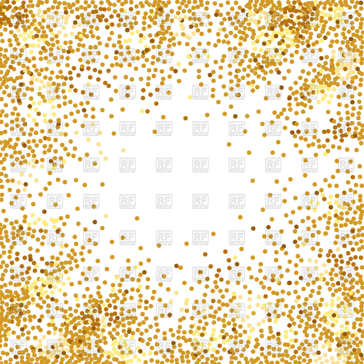 Abstract Golden Confetti Background Vector Image Of Backgrounds 1200x1200 Abstract Golden Confetti Background Vector Image Of Backgrounds