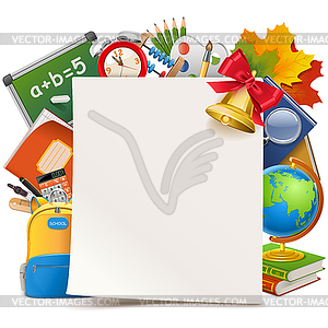 School Concept With Paper Sheet 300x300 School Concept With Paper Sheet