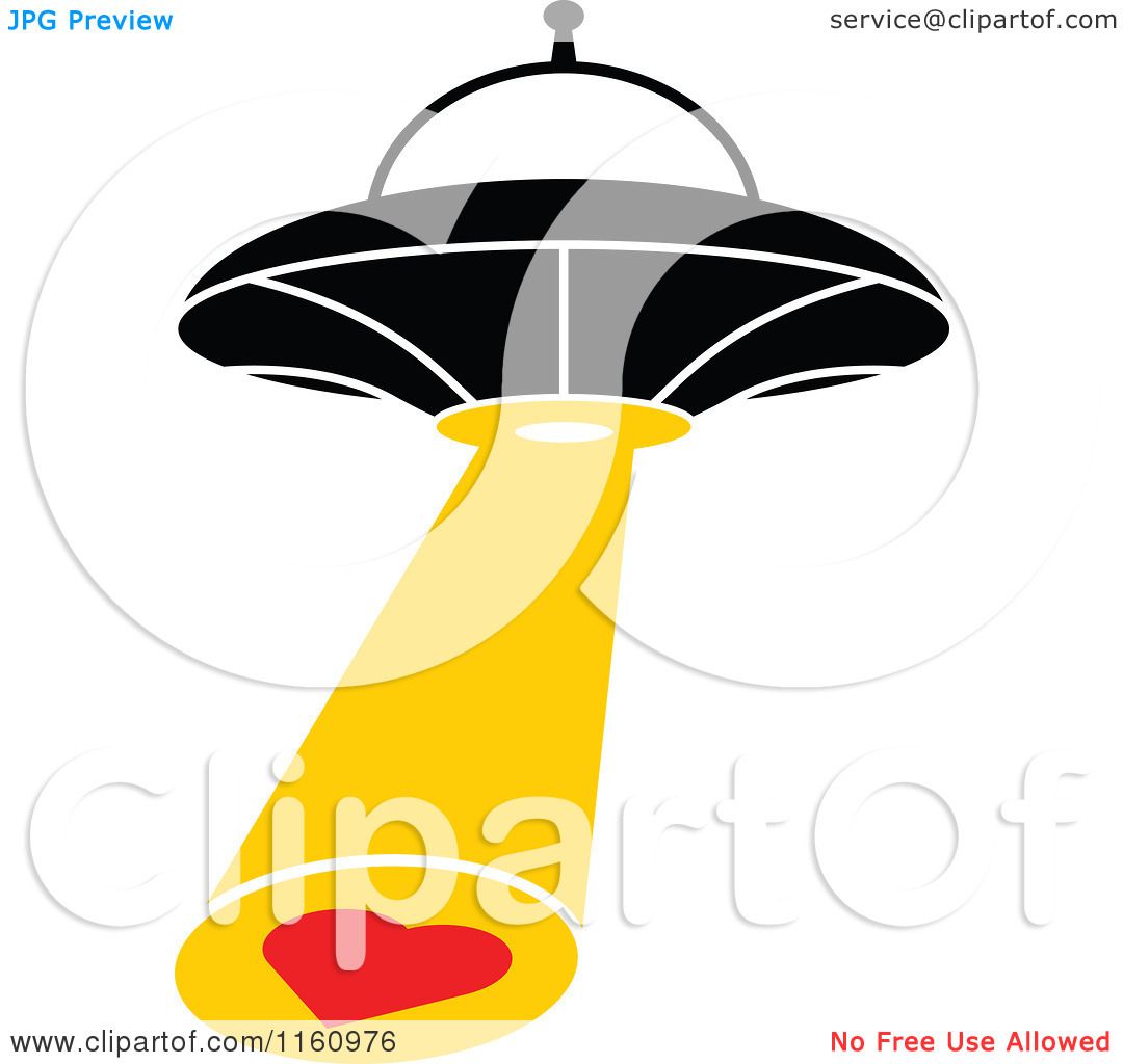 Cartoon Of A Ufo And Love Abduction 1080x1024 Cartoon Of A Ufo And Love Abduction