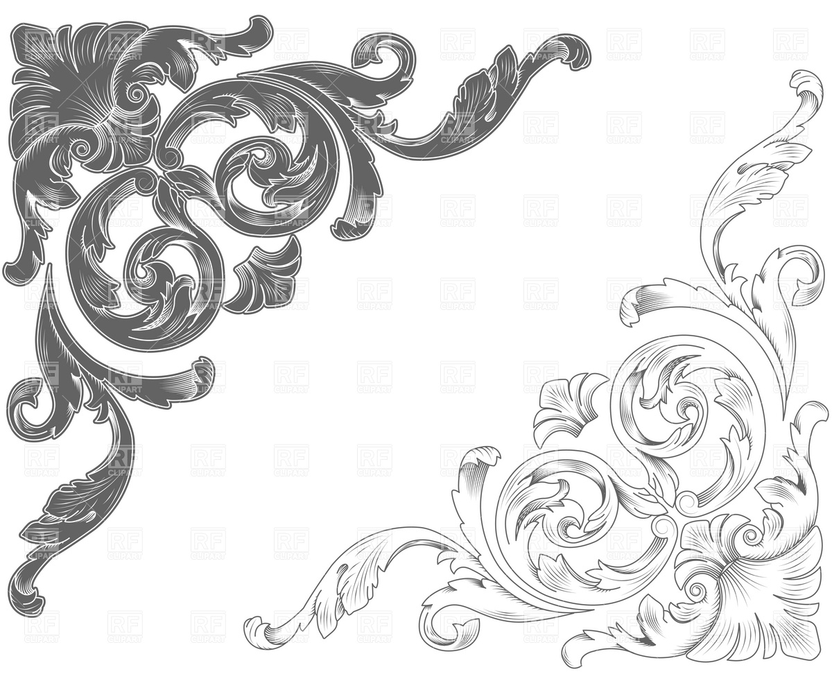 Classic Ornamental Corners Vector Image Of Borders And Frames 1200x982 Classic Ornamental Corners Vector Image Of Borders And Frames