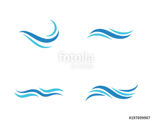 Water Wave Vector Illustration Design Stock Image And Royalty 500x400 Water Wave Vector Illustration Design Stock Image And Royalty