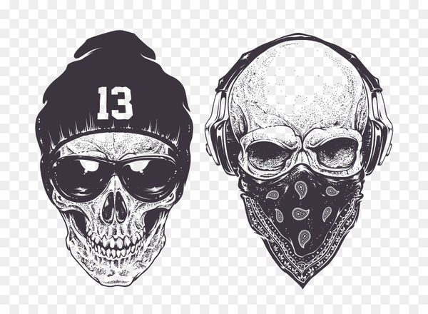 600x440 Skull Drawing Gangsta Rap Gangster