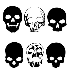 238x250 Skull Silhouette Vector