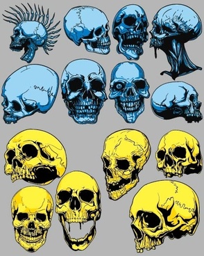 294x368 Skull Free Vector Download