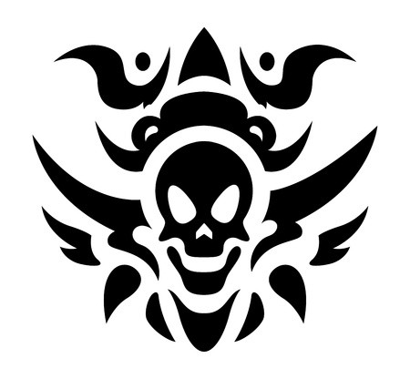 450x416 Tribal Tattoo Vector