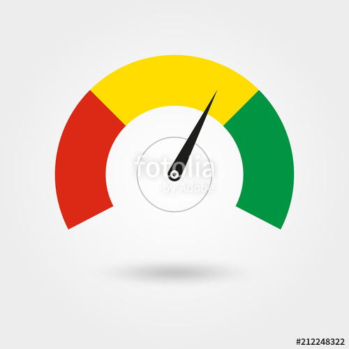 500x500 Speedometer Icon Gauge Or Rpm Meter Logo Fast And Slow Meter