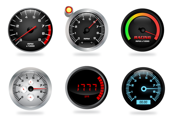 700x490 Free Tachometer Vector