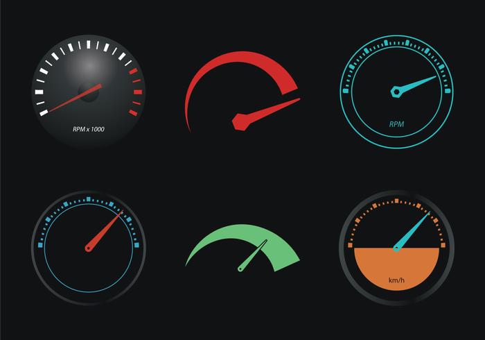 700x490 Free Tachometer Vector Illustration