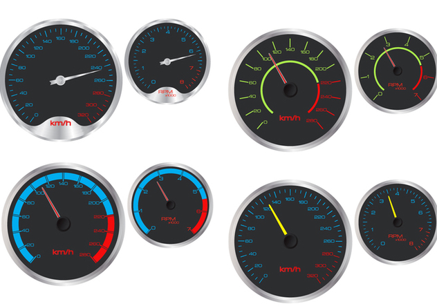 632x443 Speedometer And Rpm Vectors Free Vector Download Cannypic