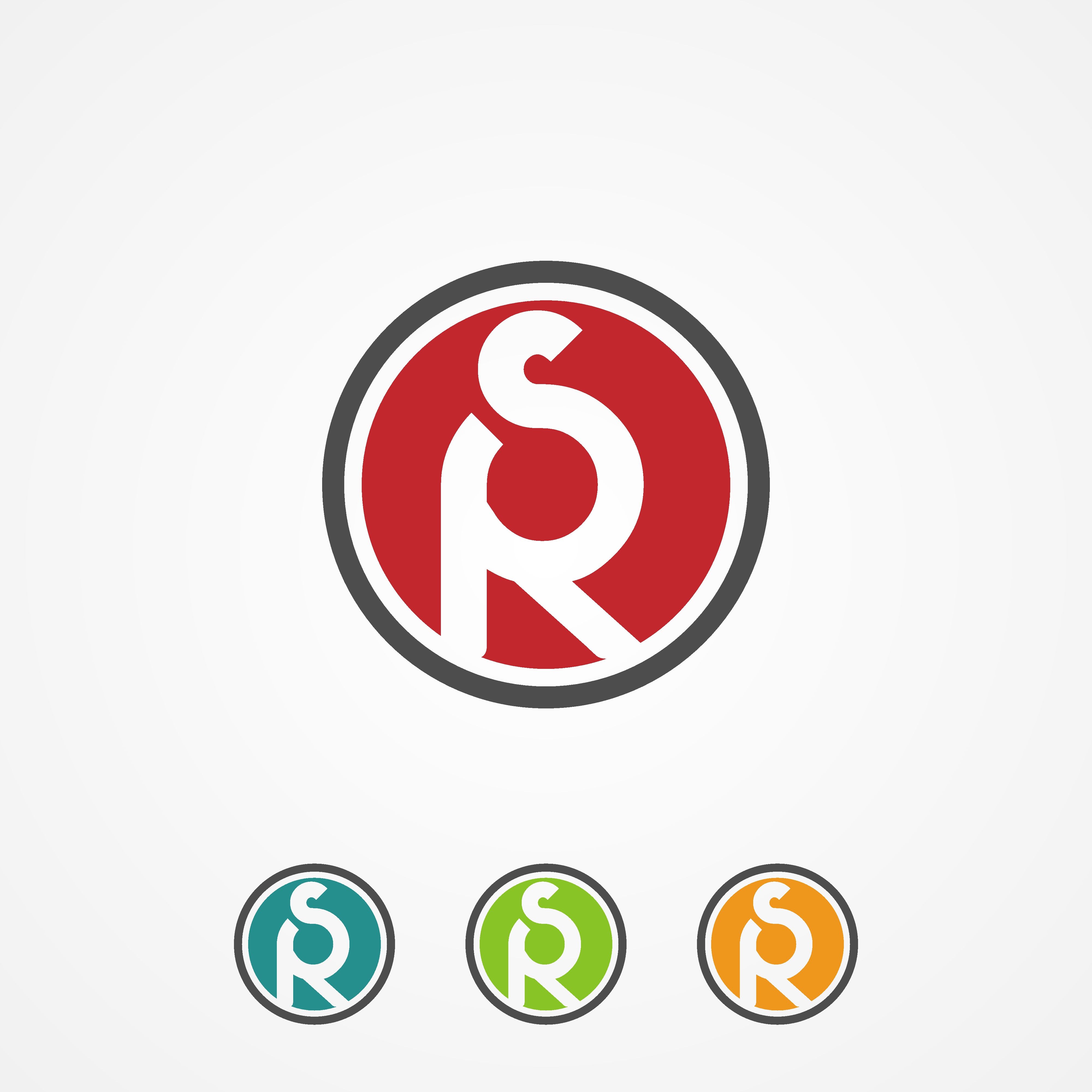4000x4000 Sr Letter Logo Rs Logo Vector Lettering Logos, Letter Logo