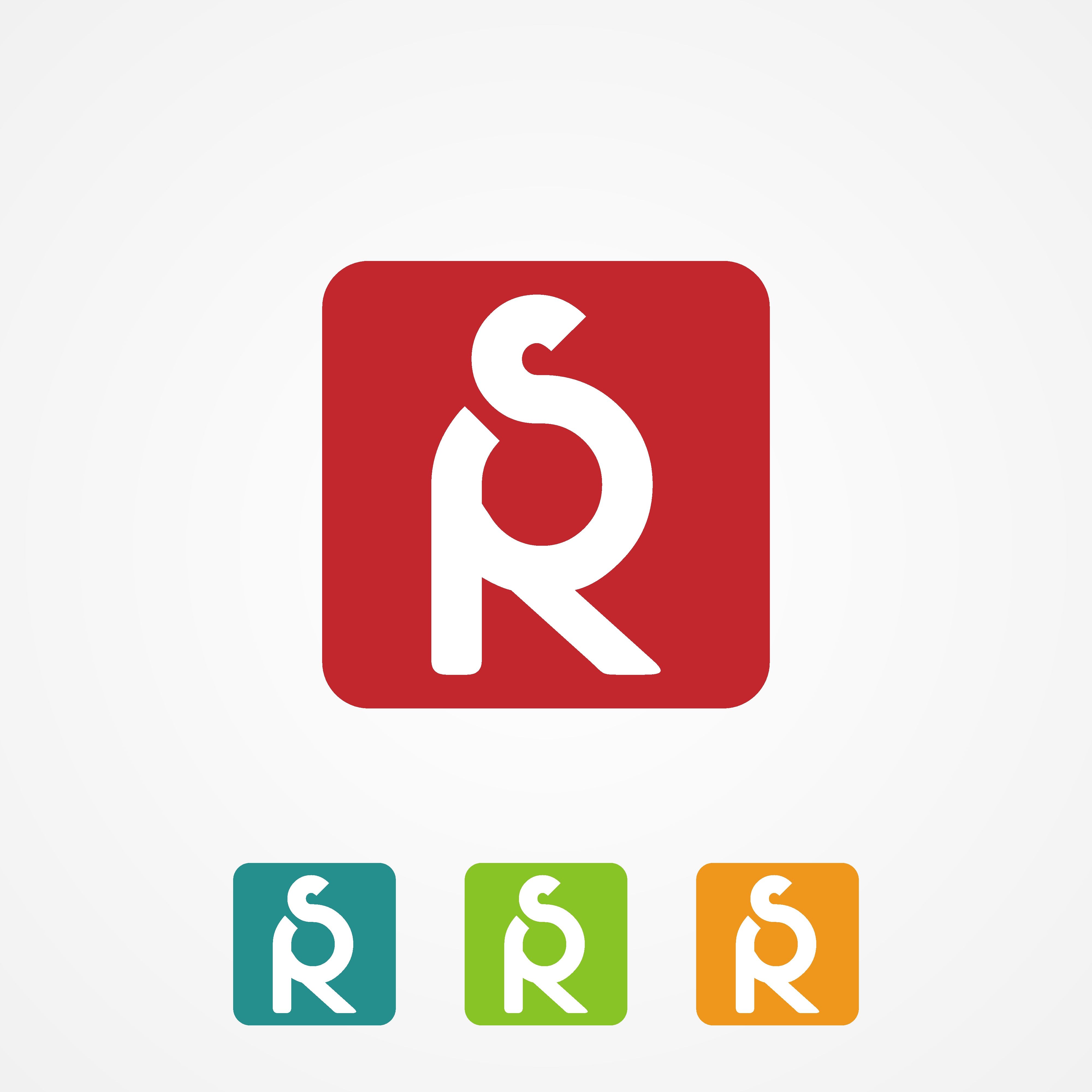 4000x4000 Sr Letter Logo Rs Logo Vector Logo Letter Logo, Logos, Lettering