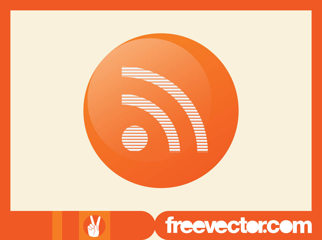 1024x765 Rss Icon Vector Vector Art Graphics