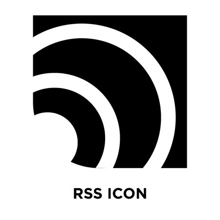 450x450 Rss Icon Vector Isolated On White Background, Logo Concept Of Rss