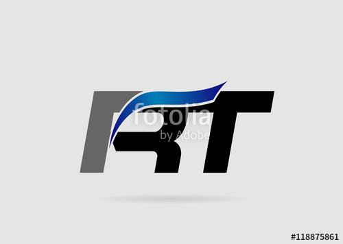500x356 Letter Rt Logo Stock Image And Royalty Free Vector