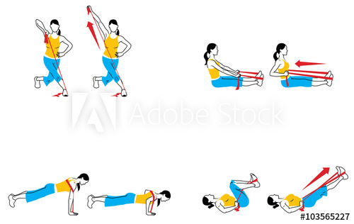 500x316 Resistance Band Exercises