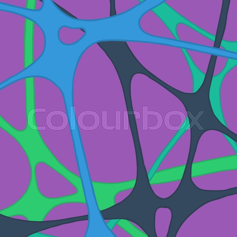 800x800 Abstract Rubber Band Of Network In Stock Vector Colourbox