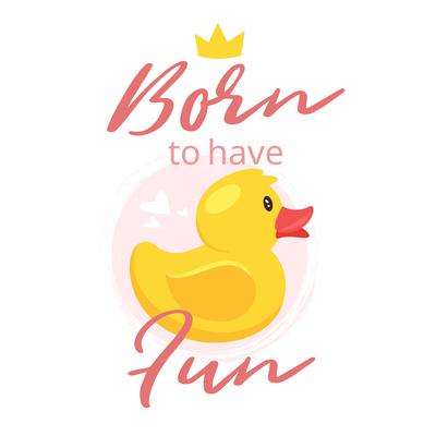 400x400 Rubber Duck On Curated Vector Illustrations, Stock Royalty Free