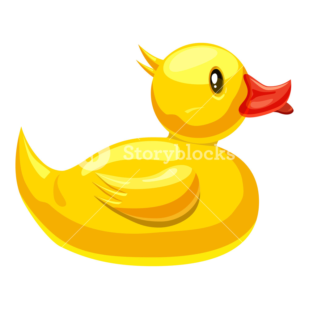 1000x1000 Rubber Duck Icon Cartoon Illustration Of Rubber Duck Vector Icons