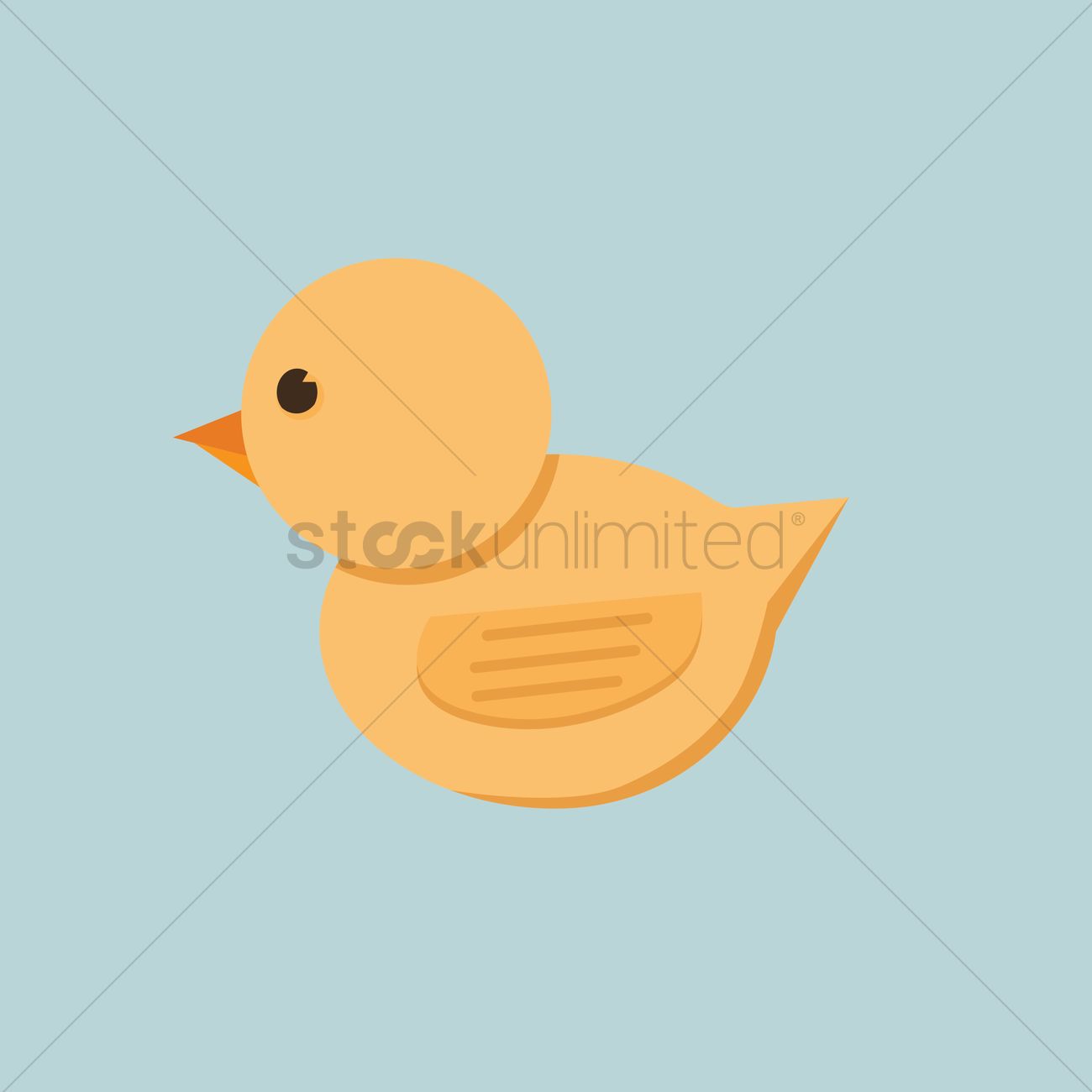 1300x1300 Free A Rubber Ducky Vector Image