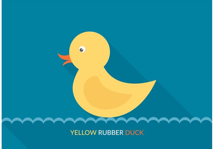 700x490 Free Vector Yellow Rubber Duck